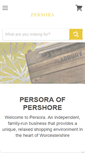 Mobile Screenshot of persora.com